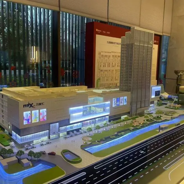 Manufacturer of Sand Table Model for Wanda Plaza photo-3