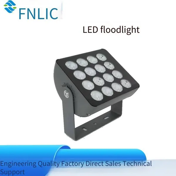 Led Outdoor Waterproof Floodlights, Led Pole-mounted Projector Lights, 48w/96w Large Lens Projector Lights photo-2