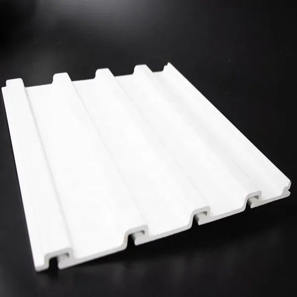 White Bracket Slatwall Pvc Panel Slatwall Pvc With Customized Size photo-6