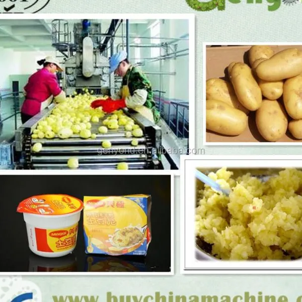 Sweet Potato Ground Mashing Machine/potato Instant Mash Production Line photo-2