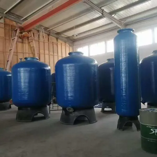 Fiberglass Reinforced Plastic Wastewater Treatment Tank, Industrial FRP Purification Vessel photo-4