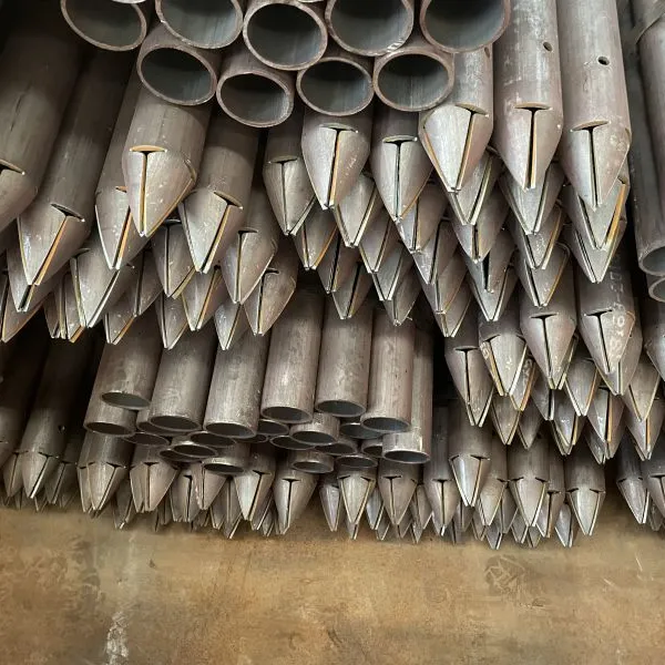 Advancing Steel Pipe 89*1 Punching With Holes High Precision for Tunnel Pipe Shed Reinforcement photo-2