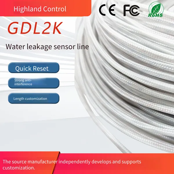 Nylon Liquid Leak Detection Line, Gaodi Automatic Control Gdl2k High Sensitivity, Semiconductor Liquid Leak Detection for Computer Rooms