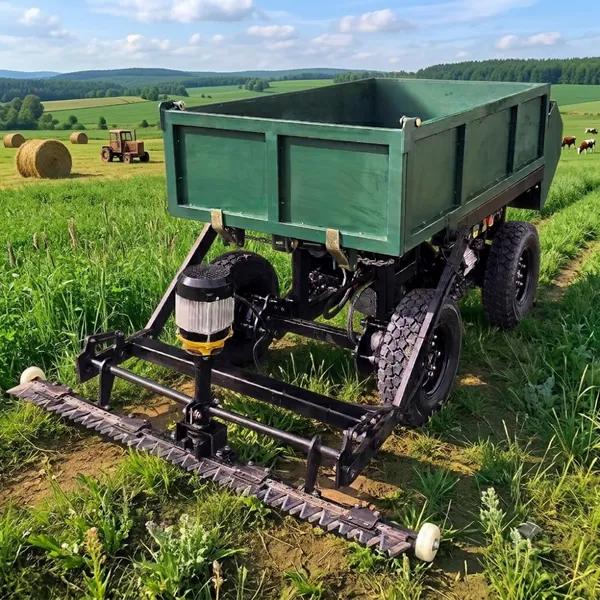 Remote Control Orchard Mower Machine With 60V Brushless Motor for Grass Cutting and Forage Harvesting
