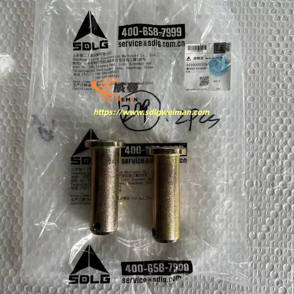 ORIGINAL SDLG PIN 4016000329 APPLY FOR SDLG MOTOR GRADER G9180 G9190 G9200