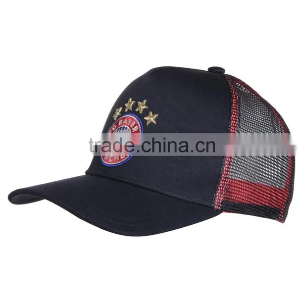 Guangjia Promotional Good Quality Flat Embroidery Trucker Cap photo-3