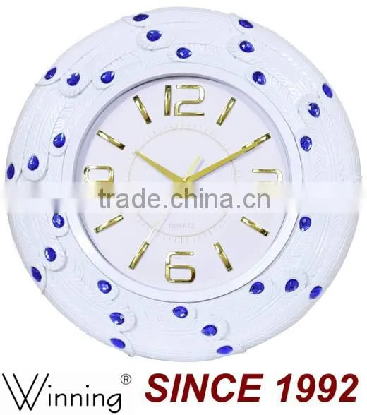 Home Goods Plastic Round Wall Clock photo-2