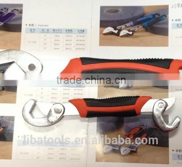 9-32mm High Quality China Manufacturer Heavy Duty Forged Snap N Grip /Universal Wrench Set For Truck As Seen On TV photo-2