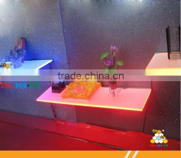 Customize Size Different Color LED Shelf Display for Shop's Display Showcase photo-2