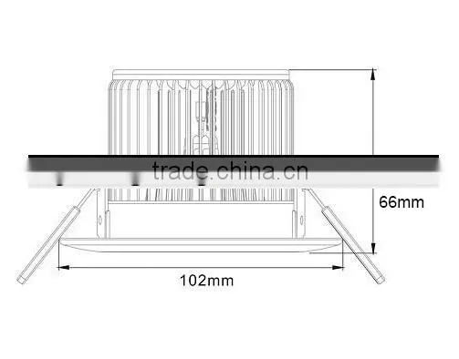 Wholesale Popular Led Cabinet Downlight,led Epistar Down Light 3W,5W,7W,9W,12W,15W,18W,21W,24W,30W, High Power photo-5