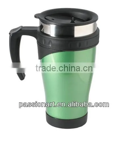 450ml Stainless Steel Travel Mug With Handle