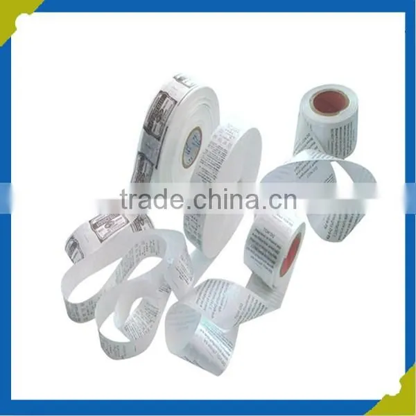 Nylon Clothes Satin Printing Hand Wash Care Warning Instructions Label Lables