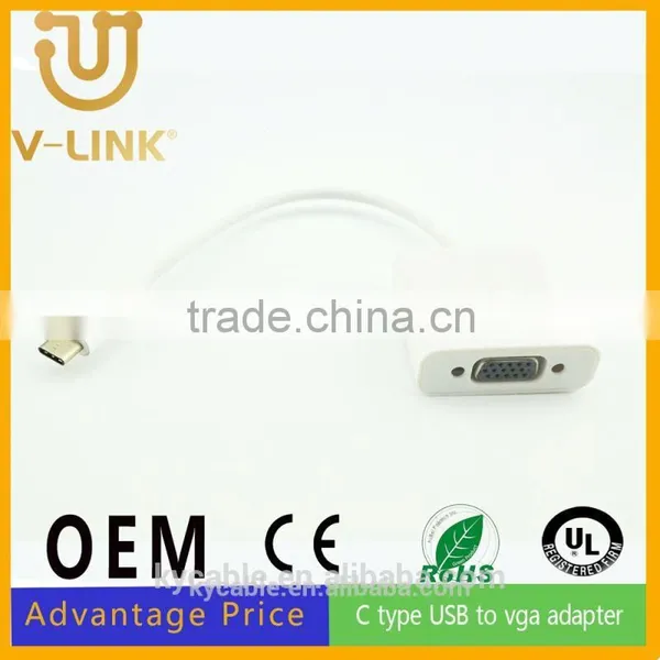 Hot Sell Usb 3.1 Type-c Usb to Vga Converter for Card Reader photo-2