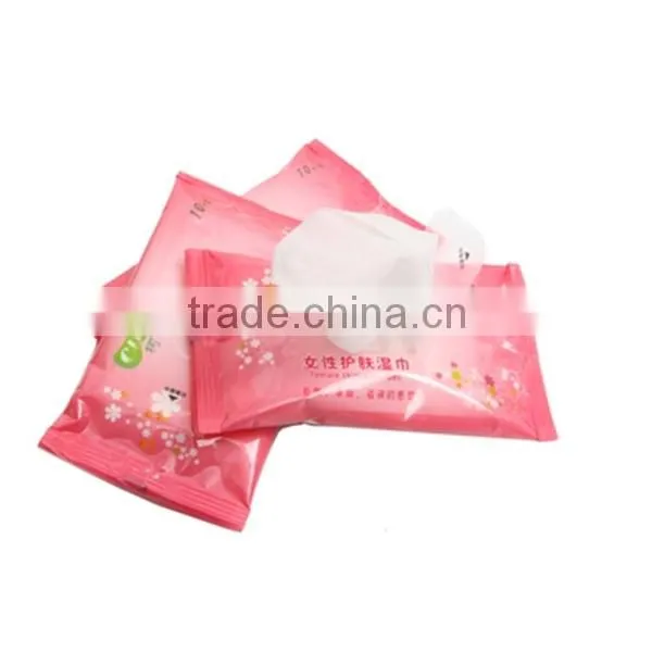 Women Wet Wipes for Skincare and Cleaning 20pcs Packed photo-2