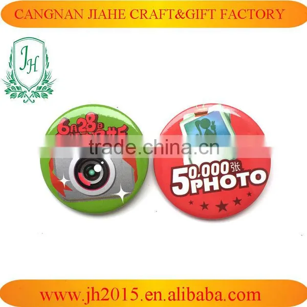 Printing Round Badge Tin Button Name Badge photo-2