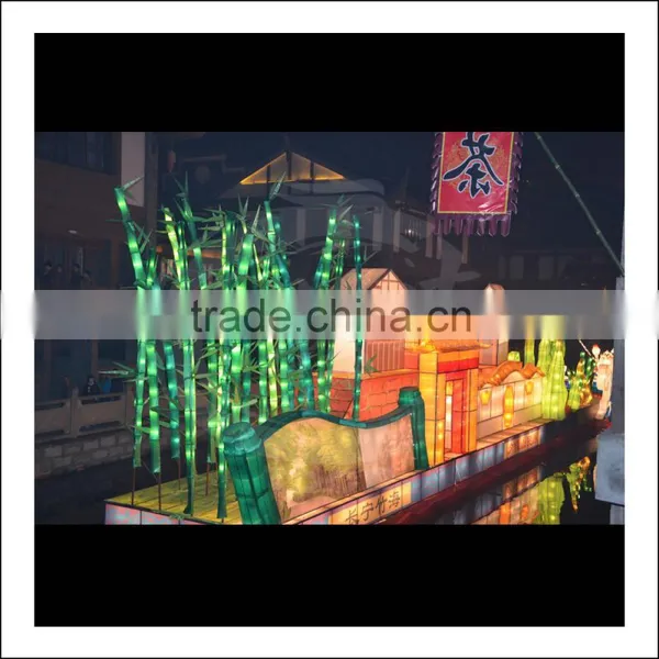 in Water Handmade Silk House Lantern
