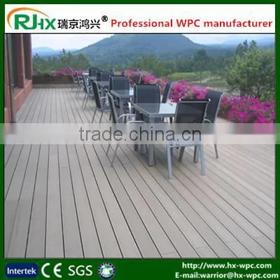WPC Decking for Outdoor Swimming Pool Deck With Non-slip and UV Resistant photo-3