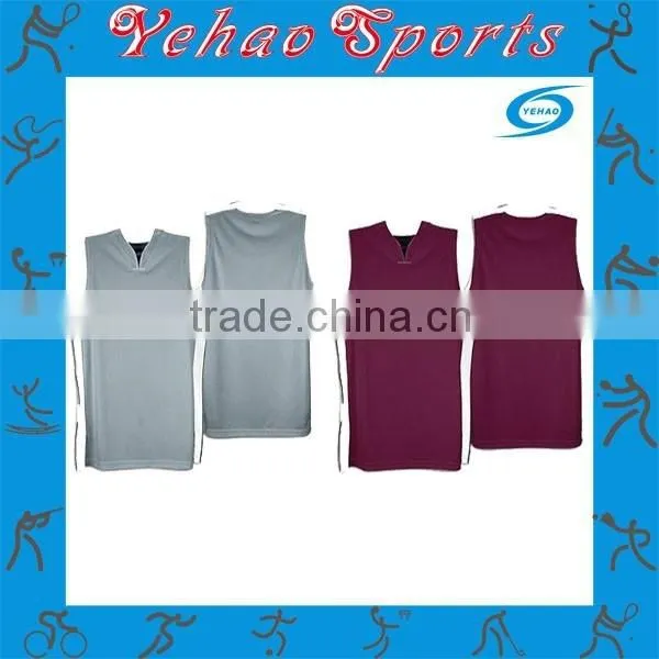 Top Selling Dry Fit Plain Basketball Uniform Basketball Singlet photo-2