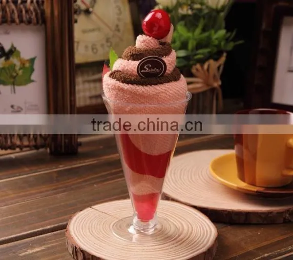Wholesale Cheap Sundae Cake Towel Cake Towel Sundae Shape Gifts photo-2