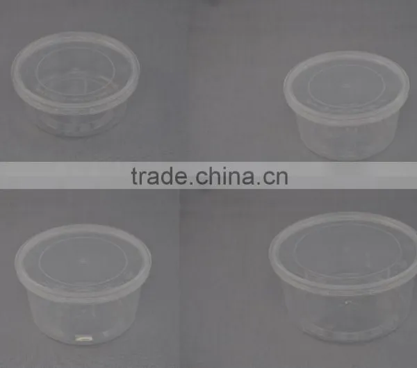 Design Patented Thin Round Clear Plastic Food Containers , Various Sizes Available photo-5