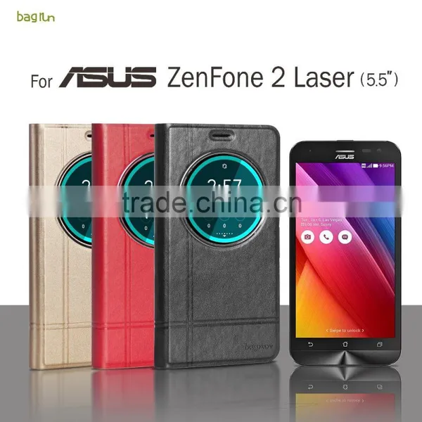 2016 Good Desgin Filp Cell Phone Case Cover for Asus Zenfone 2 Laser 5.0 Ze500kl Stand Leather Phone Case photo-2