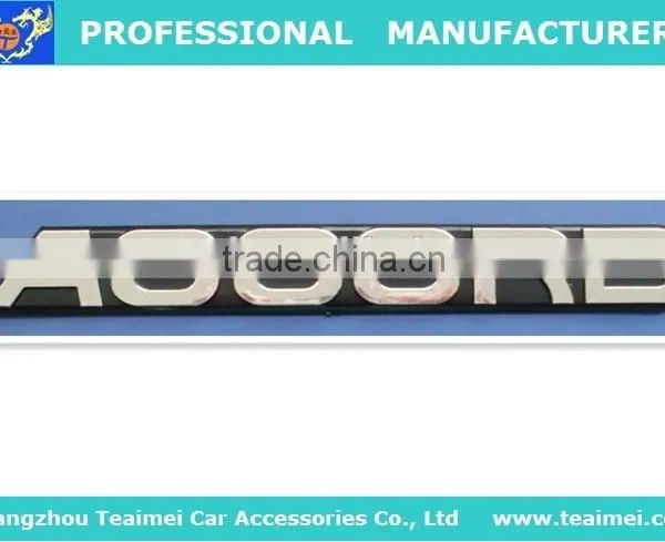 Custom Car Badge Car Plastic Badge Letter Badge for Cars photo-6