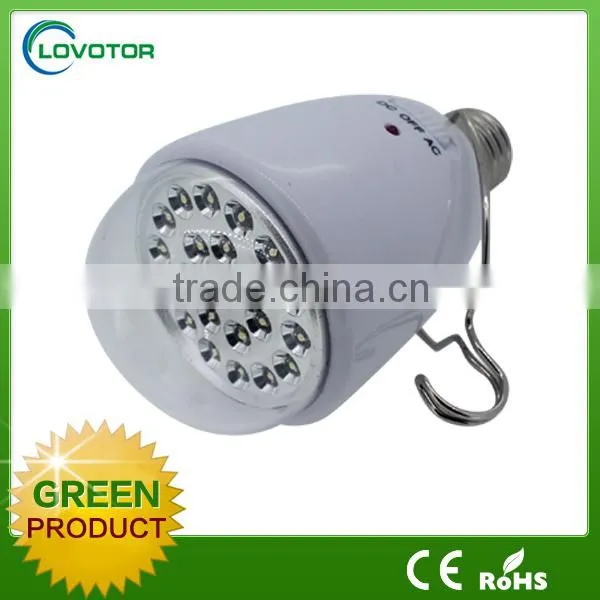 Energy Saving Lamp Rechargeable Light Bulb With 2w Solar Panel photo-2