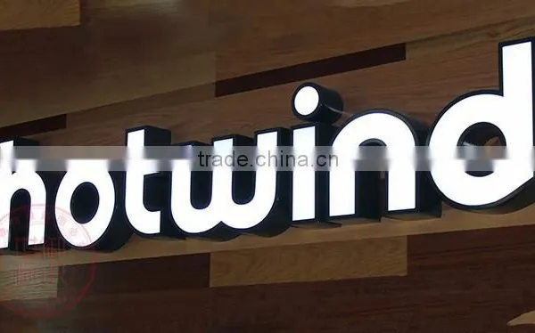 LED Crystal Channel Characters / Stainless Steel Edg/ Acrylic Resin Production / Metal Door Signs /Crystal Mini / Screw Back photo-3