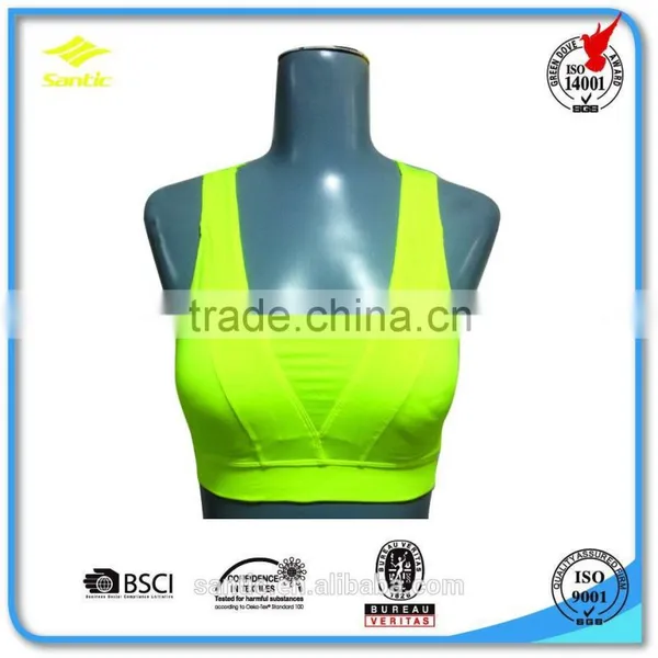 80/20 polyamid/sapandex Ladies running sports bra