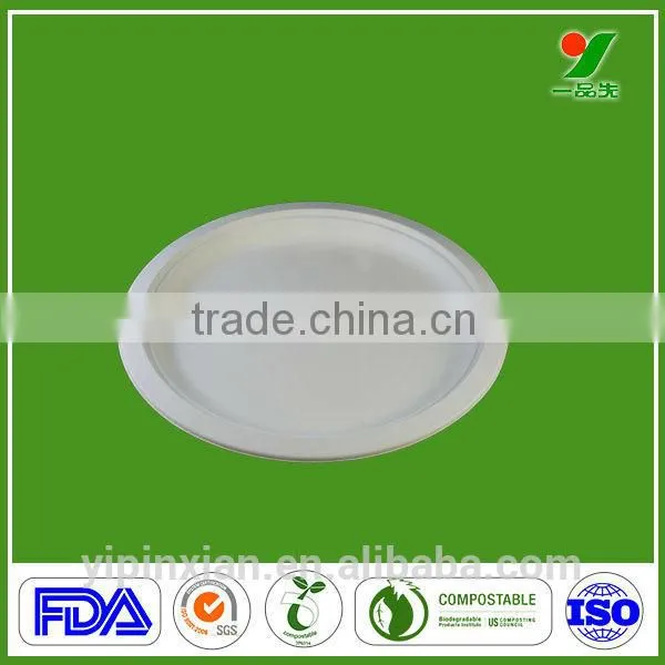 High Quality Eco-Friendly Pulp Printable Paper Plates photo-4