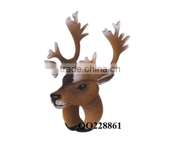 Animal Empire PVC Animal Ring Toys, Soft Plastic Wild Animal Ring Toy for Kids,pvc Animal Ring Toy QQ228857 photo-5
