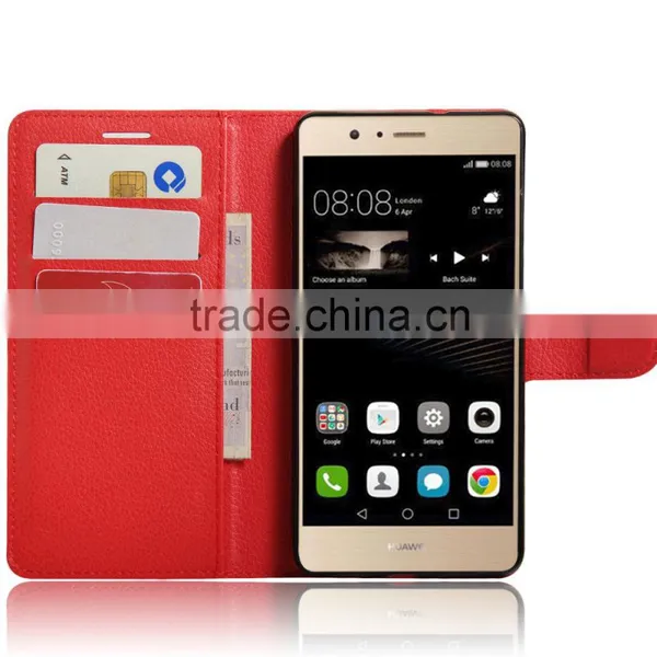 Hot Selling Leather Cell Phone Case Universal Leather Case For Huawei P9 Lite G9 photo-3