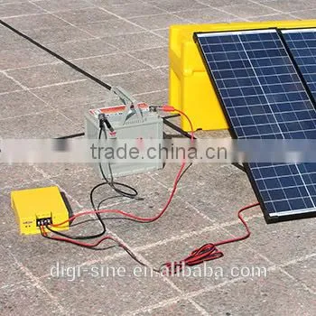 Portable 150W Solar 12V Power Generator Kit for Camping photo-4