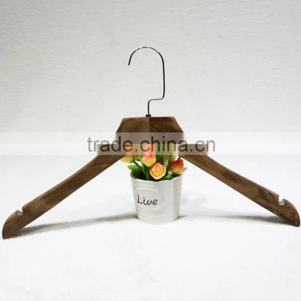 Durable Vintage Wooden Clothes Hanger