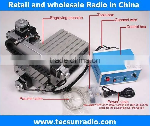 220V 230W CNC 3020T-DJ Router Engraver upgrade from 3020 Milling Drilling Machine