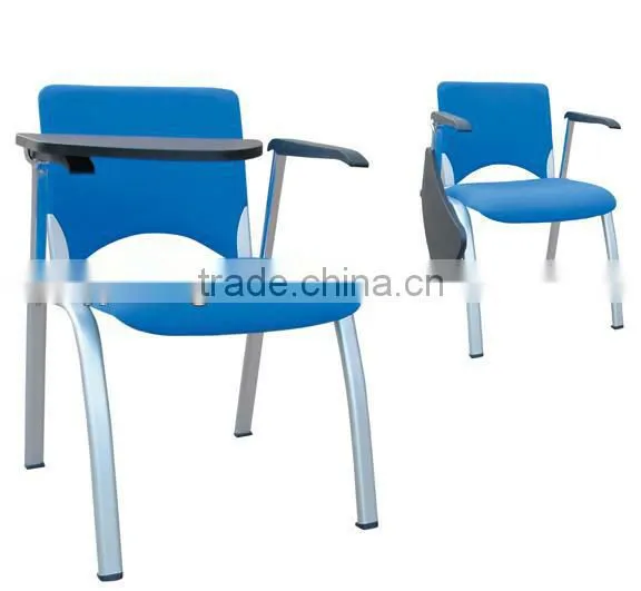 Hot Selling School Chairs for Sale With Foldable Writing Board and Book Basket