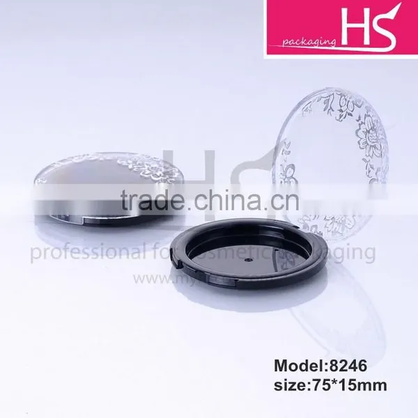 Custom Empty Round Transparent Blush Case photo-3
