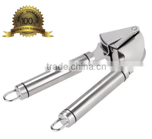 New Home Kitchen Tool Stainless Steel Garlic Press AM000830 photo-3