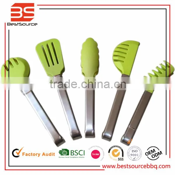 Kitchenware Stainless Steel Clip Food Ice Tong/ Bbq Tong