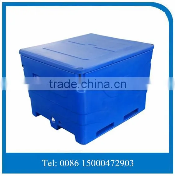 SCC Sell Marine Cooler Box 1000 Litres, Plastic PE Fish Box Made by Roto Moulding photo-2