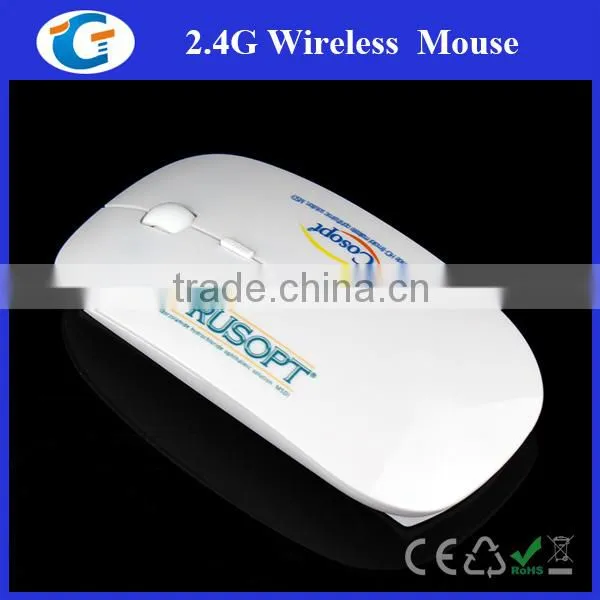 Slim Wireless Laptop 2.4Ghz Optical Mouse photo-2