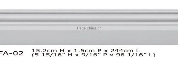 PU High Quality Good Price Beautiful Decorative Polyurethane Waterproof Baseboard Moldings photo-5