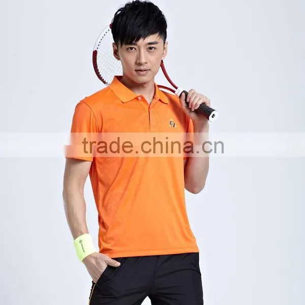 Men Tennis Jerseys in Stock White Blue Colors Tennis Uniforms photo-3