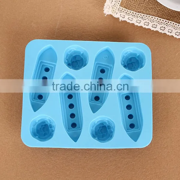 100% Food Grade Romantic Titanic Custom Silicone Ice Cube Tray photo-2