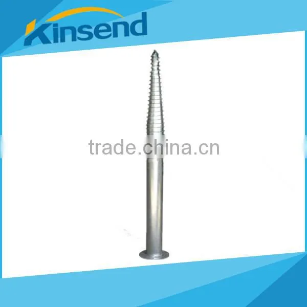 Ground Screw, Ground Screw Pole Anchor, Ground Screw Drill