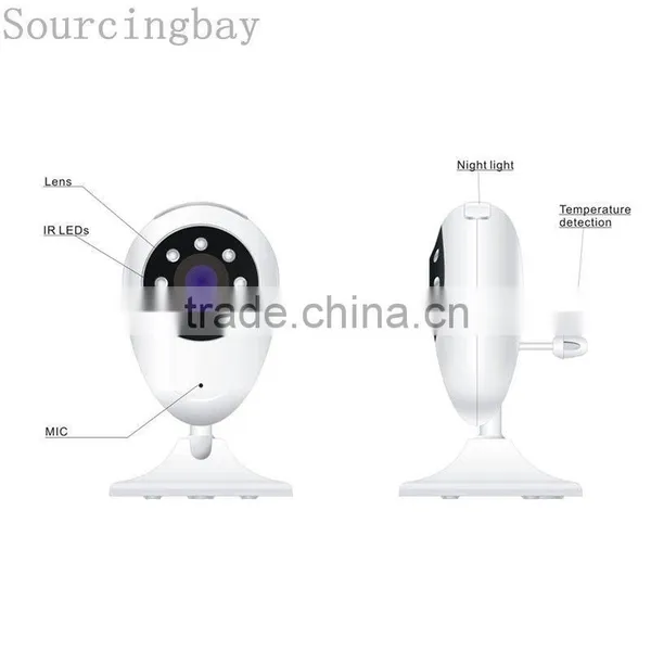 With Infrared Night Vision 3.5" Portable Wireless 2.4 GHz Video Baby Monitor photo-3