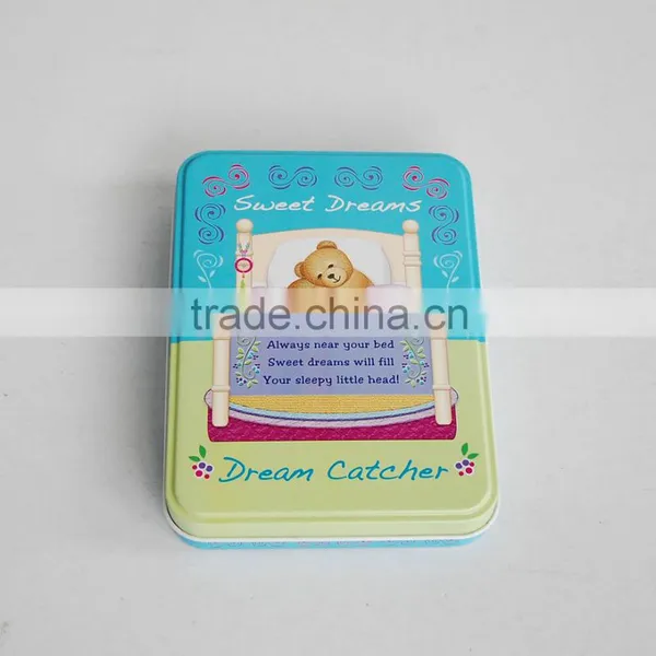 Rectangular, Pretty and Colorful Tin Box for Gift photo-2