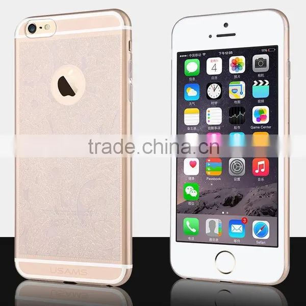 USAMS Brand Flower Tpu Case for Iphone 6 photo-3
