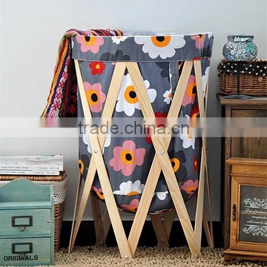 Cheap Foldable Dirty Clothes Basket for Bedroom photo-4