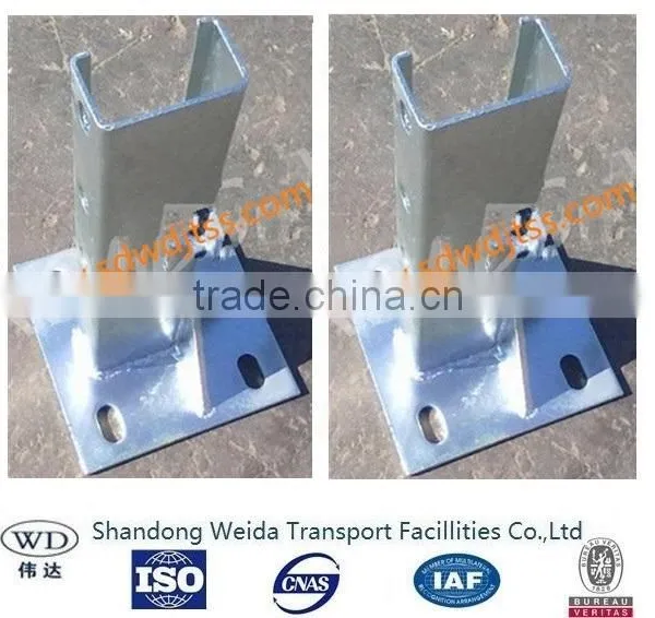 Highway Steel Guardrail Plate C Fence Post photo-5